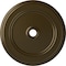 Ekena Millwork Classic Ceiling Medallion (Fits Canopies up to 5 1/2"), 41 1/8"OD x 4"ID x 2 1/8"P, Brass CM41CLBRS - alternate 1